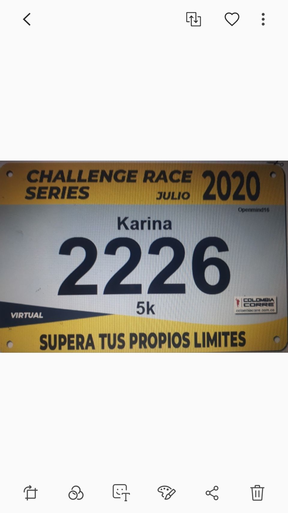 Challenge Race July 2020